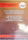 Deficyt budżetowy i dług publiczny w wybranych krajach europejskich
