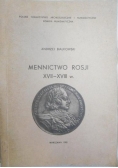 Mennictwo Rosji XVII-XVIII w.