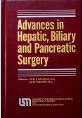 Advances in Hepatic Biliary and Pancreatic Surgery