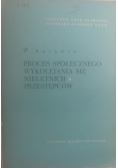 Proces społecznego wykolejania się nieletnich przestępców