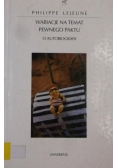 Wariacje na temat pewnego paktu