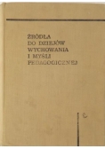 Źródła do dziejów wychowania i myśli pedagogicznej, Tom I