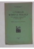 Liturgja w świetle teologji, 1929 r.