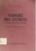Poznawalność świata rzeczywistego 1930 r.