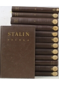 Dzieła Stalina 13 książek ok 1950 r.