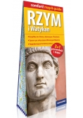 Rzym i Watykan laminowany map&guide 2w1: przewodnik i mapa