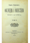 Ogniem i mieczem Tom II I wydanie 1884 r.