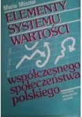 Elementy Systemu wartości. współczesnego społczeństwa polskigo