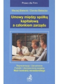Umowa między spółką kapitałową a członkiem zarządu
