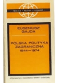Polska Polityka Zagraniczna 1944 1974