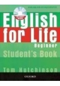English for life Beginner SB with CD