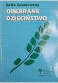 Odebrane dzieciństwo