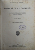 Wiadomości z Botaniki 1925 r.