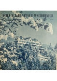 Zima w Karpatach Wschodnich, 1938 r.
