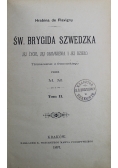 Święta Brygida Szwedzka Tom II 1897 r.