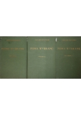Pisma wybrane, tom I-III