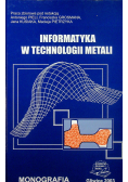 Informatyka w technologii metali