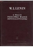 O walce przeciwko wojnie imperialistycznej