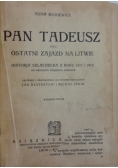 Pan Tadeusz, 1921r.