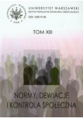 Normy, dewiacje i kontrola społeczna t.13