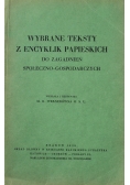 Wybrane teksty encyklik papieskich