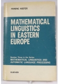 Mathematical Linguistics in Eastern Europe