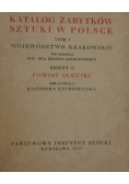 Katalog zabytków sztuki w Polsce Tom I Zeszyt 12