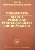 Monografia keczua, perskiego, portugalskiego i rumuńskiego