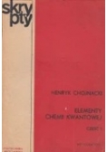 Elementy chemii kwantowej