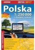 Polska. Atlas samochodowy 1:250 000