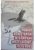 Powiat nowotarski w kampanii wrześniowej 1939 roku