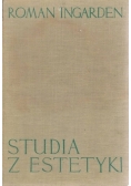 Studia z Estetyki, Tom I
