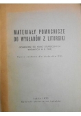 Materiały pomocnicze do wykładów z liturgiki