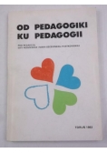 Od pedagogiki do pedagogii