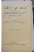 Miesiąc maj poświęcony czci najświętszej Marji Panny z przykładami, 1931 r.