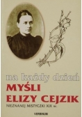 Na każdy dzień. Myśli Elizy Cejzik