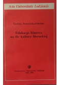 Edukacja filmowa na tle kultury literackiej
