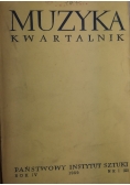 Muzyka kwartalnik nr od I do IV