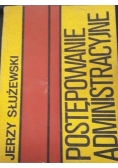 Postępowanie administracyjne