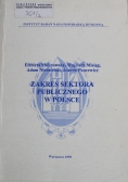Zakres sektora publicznego w Polsce