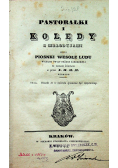 Pastorałki i kolędy z melodyjami 1843 r.