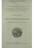 Dyluwium na płaskowyżu Chyrowskiego-Lwowskim, 1938 r.