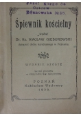Śpiewnik kościelny, 1929 r.