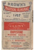 Brown's nautical almanac 1957