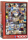 Puzzle 1000 Stare plakaty, Kanada
