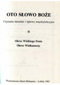 Oto słowo Boże