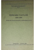 Edward Taylor 1884-1964