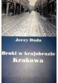 Bruki w krajobrazie Krakowa