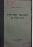 Zakony męskie w Polsce, 1937r.