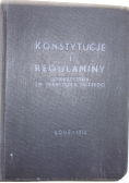 Konstytucje i regulaminy towarzystwa św. Franciszka Salezego